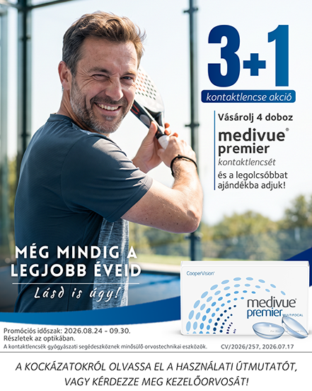 3+1 kontaktlencse promóció