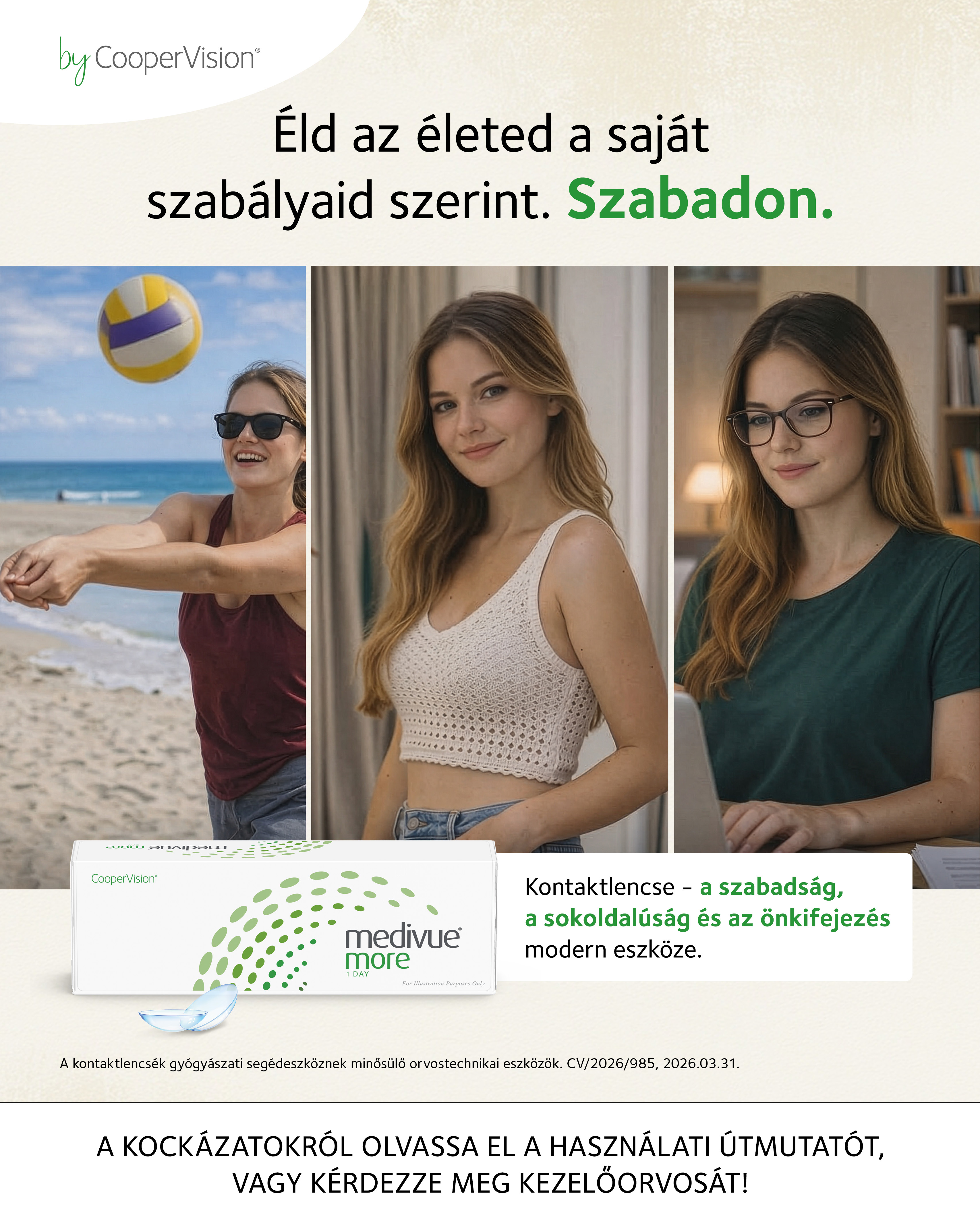 Próbáld ki a kontaktlencse viselést 10000 Ft kedvezménnyel